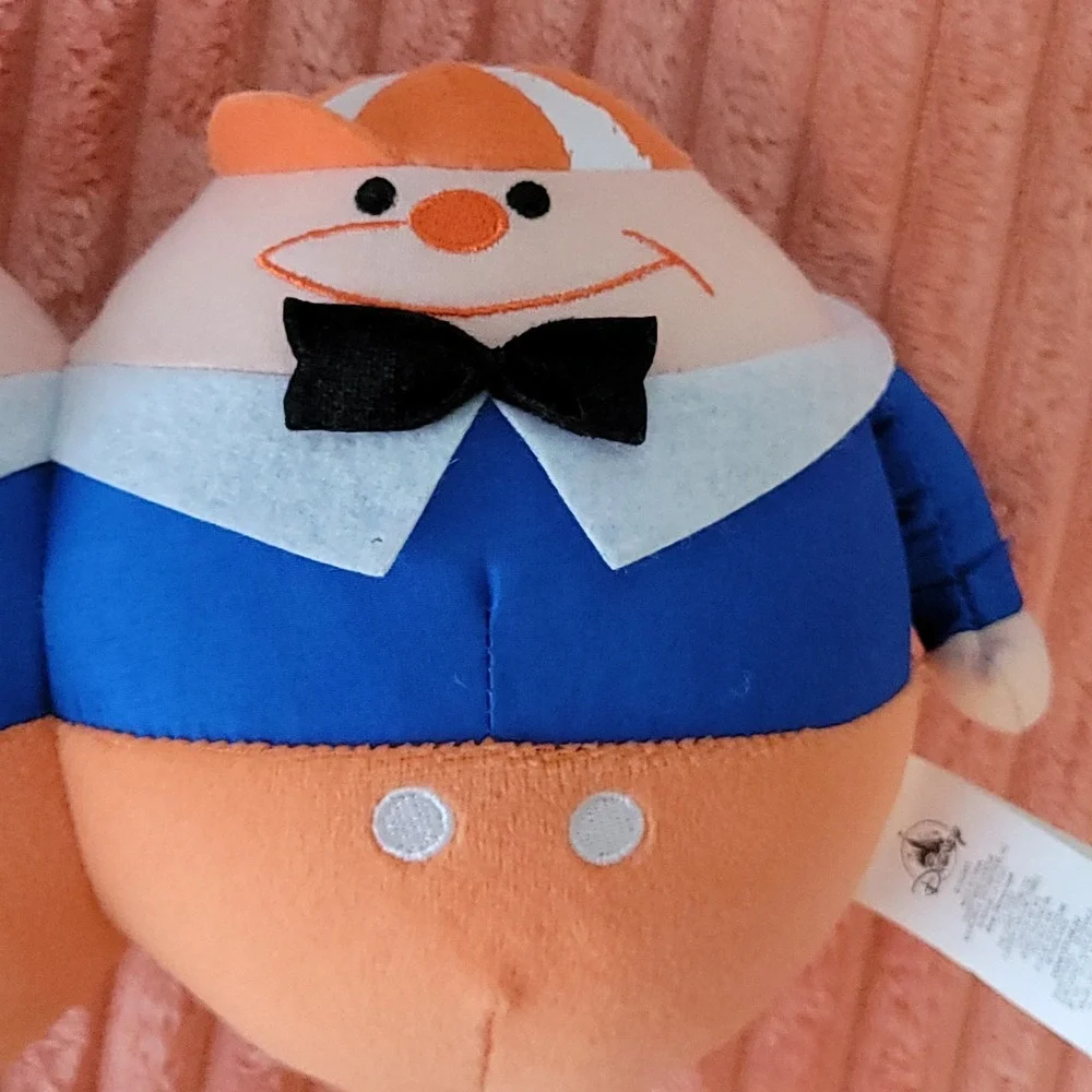 Disney Store Mary Blair Alice in‎ Wonderland Tweedle Dee and Tweedle Dum Plush
